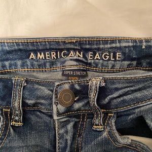 American Eagle Size 6 Short Hi Rise Jegging Crop